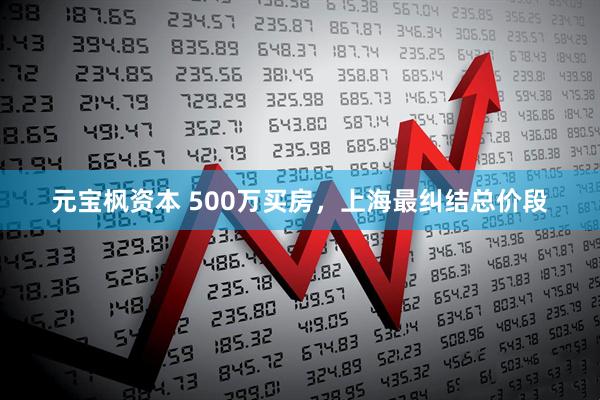 元宝枫资本 500万买房，上海最纠结总价段