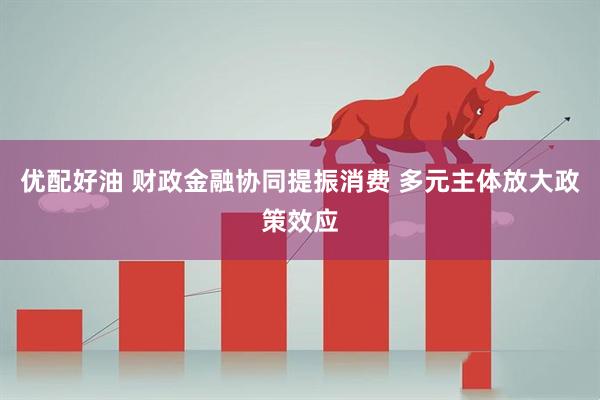 优配好油 财政金融协同提振消费 多元主体放大政策效应